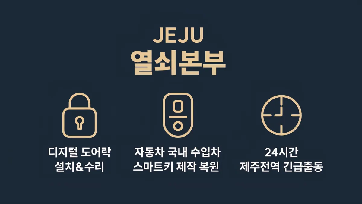 제주열쇠본부 마감공사업체 · 제주 제주시